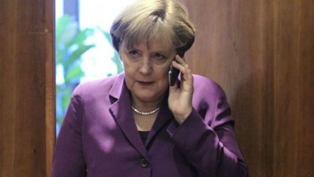 WikiLeaks từng cáo buộc NSA theo dõi lén Thủ tướng Đức Angela Merkel. 