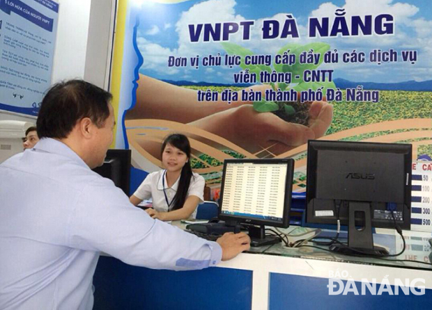 Cùng với chất lượng dịch vụ, chăm sóc khách hàng là nhiệm vụ lâu dài và liên tục của VNPT Đà Nẵng.