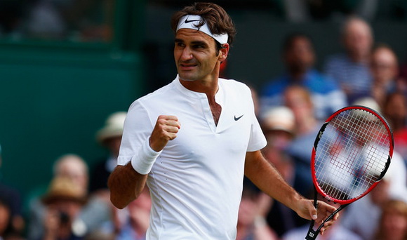 Federer lần thứ 13 vào Tứ kết