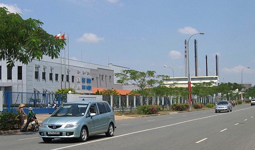 A file photo shows a corner of the Viet Nam-Singapore Industrial Park in Binh Duong Province