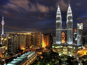 The capital city of Kuala Lumpur