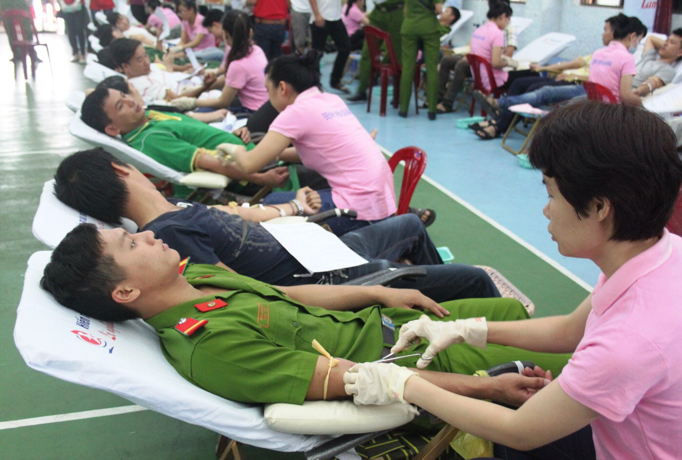 Nhờ công tác tổ chức chu đáo, chặt chẽ, việc hiến máu diễn ra thuận lợi và đã thu được 776 đơn vị máu.