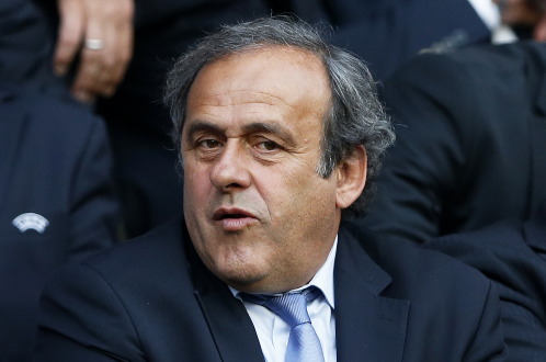 Platini là ứng viên sáng giá thay ông Blatter. Ảnh: Reuters