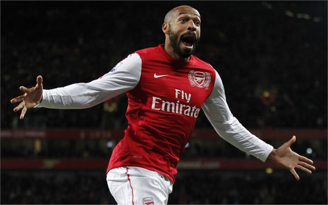 Sự nghiệp vinh quang của Henry gắn liền với những năm tháng khoác áo Arsenal