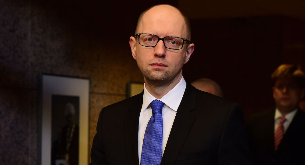 Thủ tướng Ukraine Arseniy Yatsenyuk.