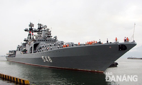 The destroyer Admiral Panteleyev