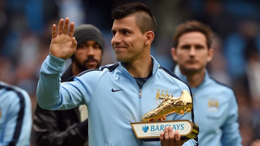 Sergio Aguero (Manchester City): 26 bàn thắng mùa trước. Tiền đạo số 1 Man City vẫn là ứng cử viên nặng ký cho danh hiệu này năm nay 