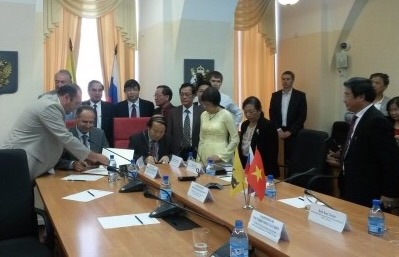 Lễ ký thỏa thuận hợp tác giữa Hội đồng Nhân dân thành phố Đà Nẵng với Duma tỉnh Yaroslavl