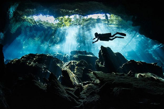 Hang động Riviera Maya ở Mexico của tác giả Terry Steeley.