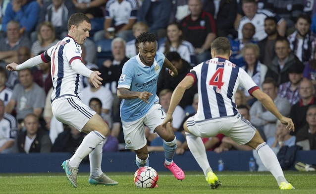 Raheem Sterling chơi nỗ lực trong trận ra mắt, thắng West Brom với tỷ số 3-0. Anh có một lần đối diện thủ môn nhưng không thể ghi bàn. 