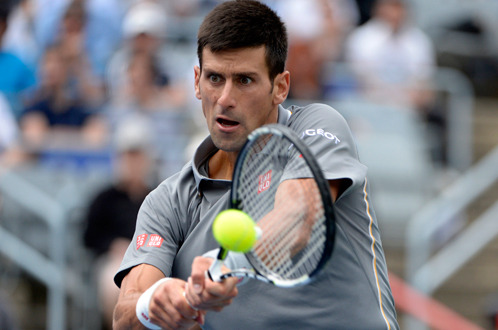 Djokovic tại Giải Rogers Cup 2015 - Ảnh: Reuters