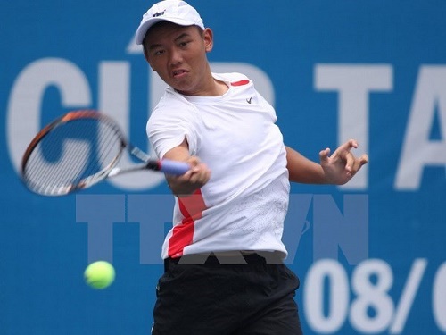 Vietnamese tennis player Ly Hoang Nam (Source: VNA)