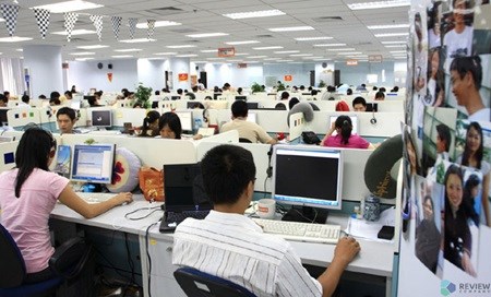 A view of FPT Software Company in Ha Noi. (Photo: reviewcompany.vn)