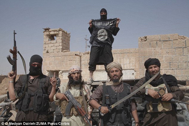 Một nhóm phiến quân IS