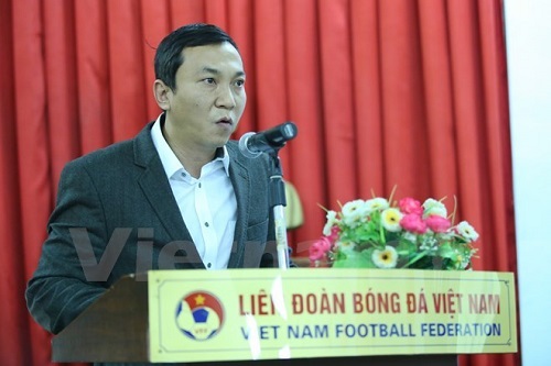 Tran Quoc Tuan as elected as Deputy Chairman of the ASEAN Football Federation (AFF) for the 2015-19 term (Photo:VNA)