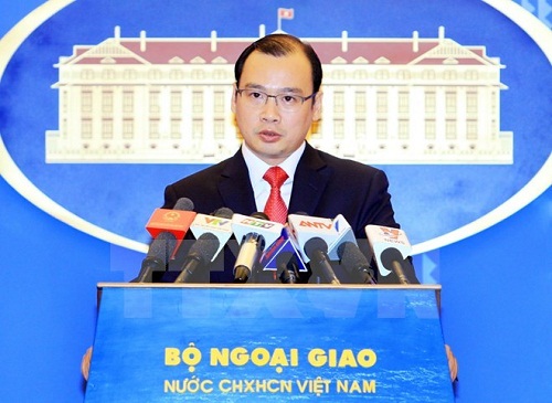 Foreign Ministry Spokesman Le Hai Binh (Source: VNA)