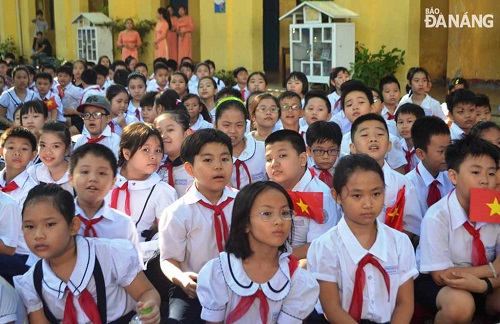   Pupils at a local primary school