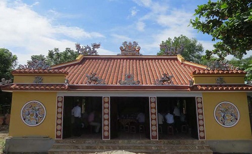 The upgraded Huong Phuoc Village communal house