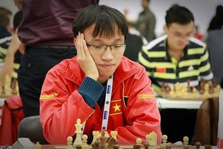 Chess player Nguyen Ngoc Truong Son (Photo: VNA)