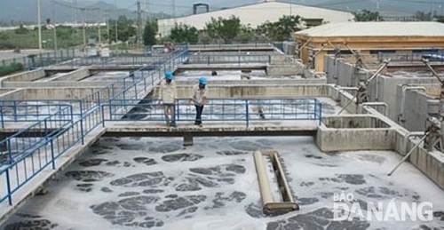 The Hoa Khanh IP’s wastewater treatment plant