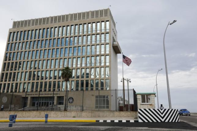 Đại sứ quán Mỹ tại thủ đô La Havana. Ảnh: Reuters