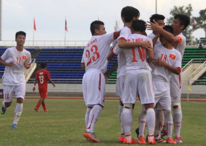 U-19 VN có chiến thắng đậm trước U-19 Brunei.