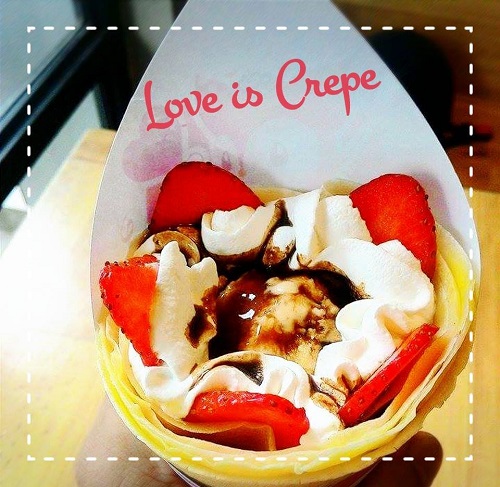 A delicious crepe