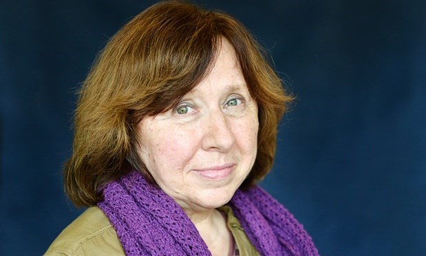 Nhà văn người Belarus Svetlana Alexievich. (Nguồn: Getty Images)