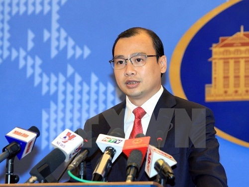  Foreign Ministry’s spokesman Le Hai Binh. (Source: VNA)