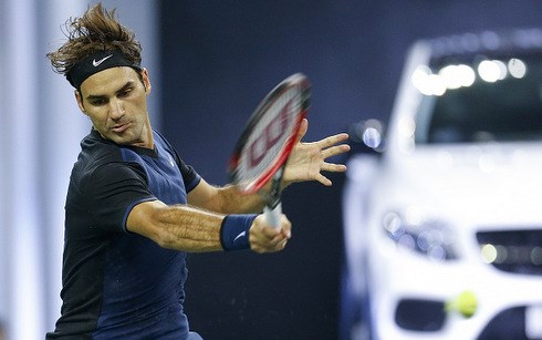 Federer bất ngờ thất bại ở vòng 2 Thượng Hải Masters. (Ảnh: Getty).