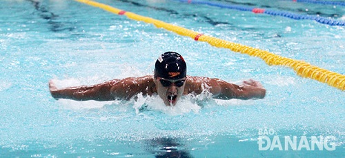 Swimmer Hoang Quy Phuoc 