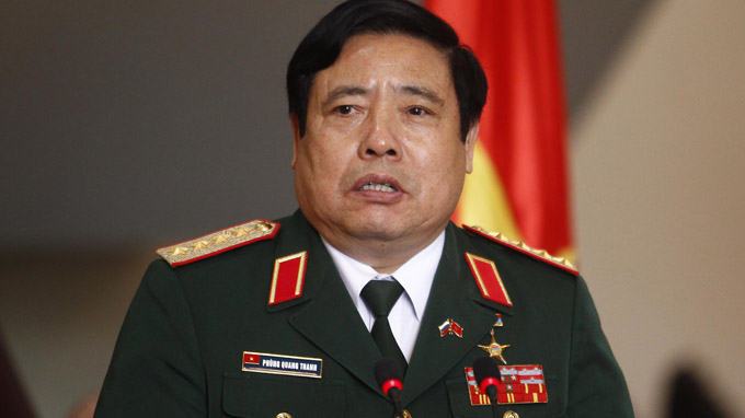 Bộ trưởng Quốc phòng Phùng Quang Thanh