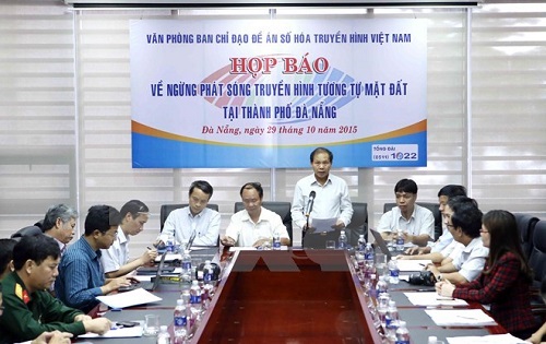 Press conference held to announce that most of Da Nang residents have accessed to digitalised television programmes from November 1