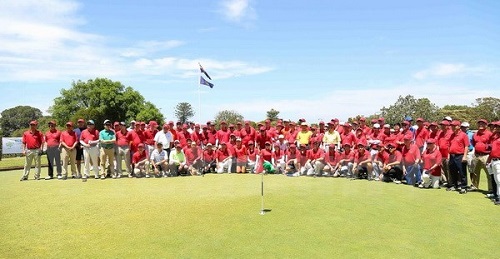Golfers of the tournament (Source: VNA)