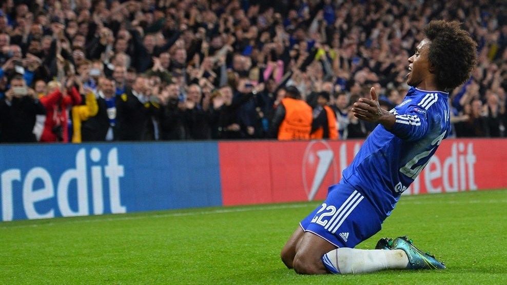 Bằng bàn thắng ấn định chiến thắng 2-1 cho Chelsea, Willian đã nhen lại hy vọng đi tiếp cho The Blues.