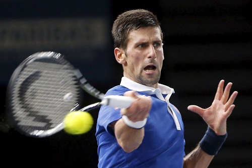 Djokovic vào chung kết giải Masters cuối trong năm. Ảnh: Reuters.