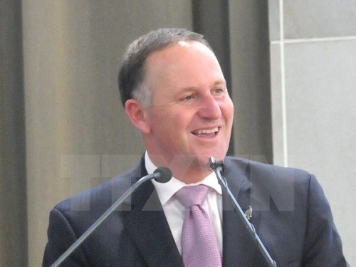 New Zealand Prime Minister John Key (Photo: VNA)