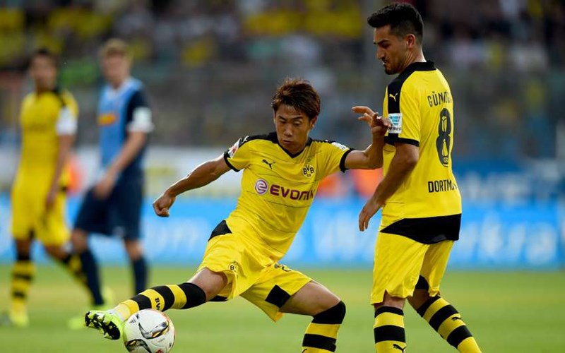 Shinji Kagawa chơi xuất sắc trong màu áo Dortmund, anh đang có 6 đường kiến tạo thành bàn.