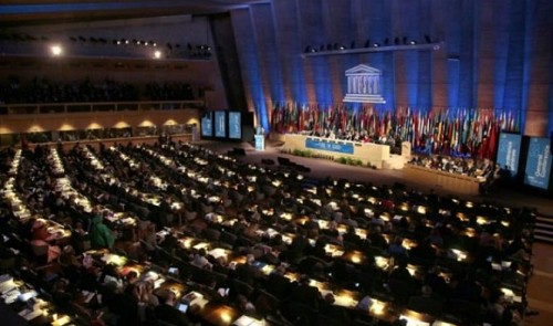 The 38th session of the UNESCO General Conference takes place in Paris from November 3 to 18, 2015. AFP