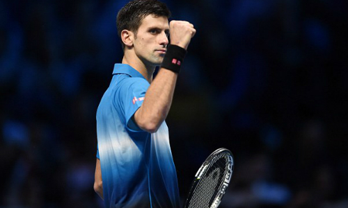 Djokovic đã có 79 trận thắng trong năm nay. Ảnh: Reuters.