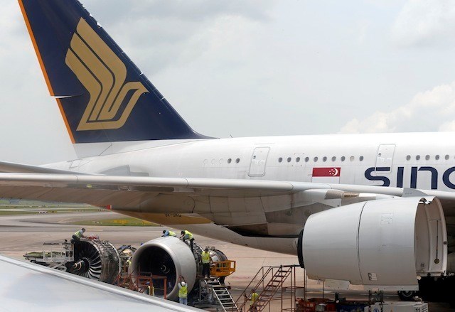 Máy bay của Singapore Airlines bị dọa đánh bom. (Nguồn: EPA)