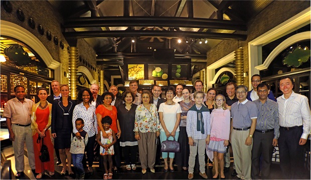 Các đại sứ thăm Intercontinental Danang Sun Peninsula Resort