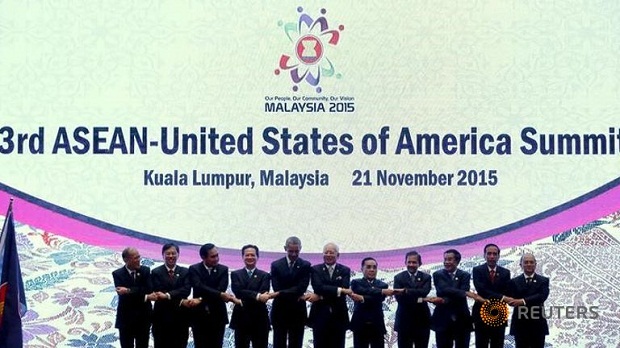 Tổng thống Mỹ, Barack Obama đã tới Malaysia để dự Hội nghị thượng đỉnh ASEAN-Mỹ lần thứ 3, ngày 21-11-2015.