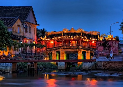 Japanese Covered Bridge in Hoi An Ancien Town. (Source: VOV)