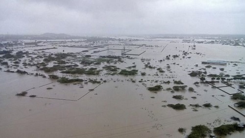 Large parts of Chennai and its suburbs remain flooded