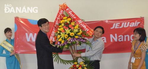 A recent event to launch the Da Nang - Incheon direct flights