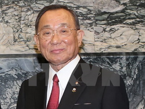 President of Japan's House of Councillors Yamazaki Masaaki 