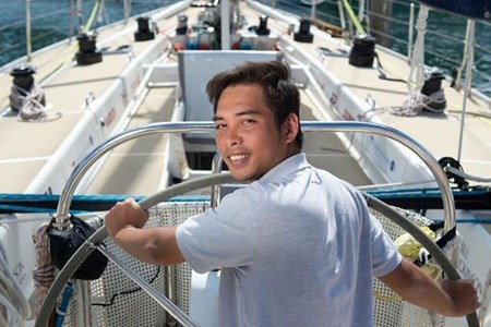 Nguyen Tran Minh An from Da Nang will join the Da Nang-Vietnam team (Source:Clipper World Race)