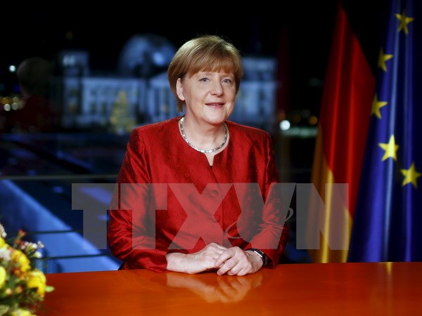 Thủ tướng Đức Angela Merkel. (Nguồn: AFP/TTXVN)