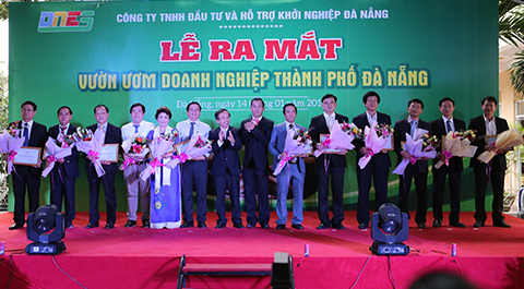 Invited guests at the opening ceremony